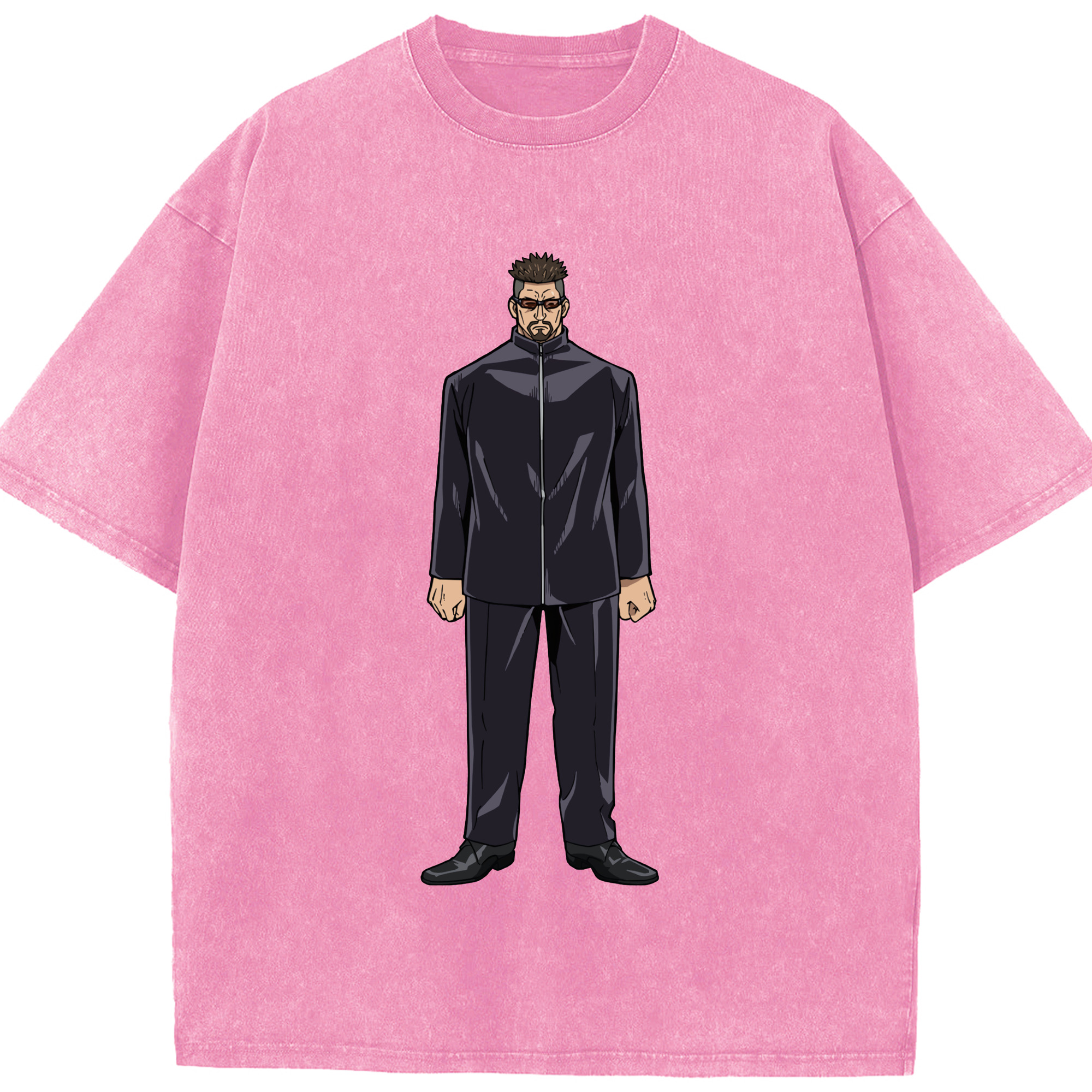 （画像用） 呪術廻戦 Jujutsu Kaisen 綿100% ヴィンテージ風 半袖Tシャツ（フロントプリント）